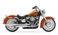 Softail Deluxe Modell 2020 in Scorched Orange / Silver Flux