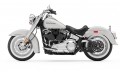 Softail Deluxe Modell 2020 in Stone Washed White Pearl