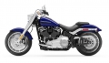Softail Fat Boy Modell 2020 in Zephyr Blue / Black Sunglo