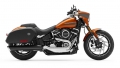 Softail Sport Glide Modell 2020 in Scorched Orange / Silver Flux