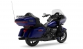 Road Glide Limited Modell 2020 in Zephyr Blue & Black Sunglo / Black Finish