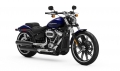 Softail Breakout Modell 2020 in Zephyr Blue / Black Sunglo