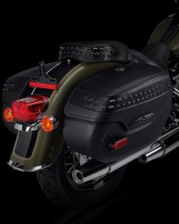 Softail Heritage Classic / Verschlie&shybare, wasser&shydichte Sattel&shytaschen