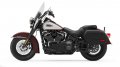 Softail Heritage Classic Modell 2021 in Midnight Crimson / Stone Washed White Pearl