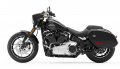 Softail Sport Glide Modell 2021 in Vivid Black Deluxe / Koffer lackiert