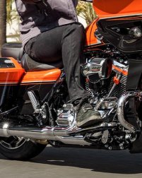 CVO Road Glide / ... gepaart mit viel Komfort