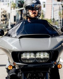 Road Glide ST / Rahmenfeste Sharknose-Verkleidung