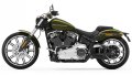 Softail Breakout Modell 2022 in Mineral Green Metallic