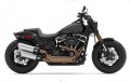 Fat Bob Modell 2022 in Vivid Black