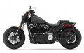 Fat Bob Modell 2022 in Vivid Black