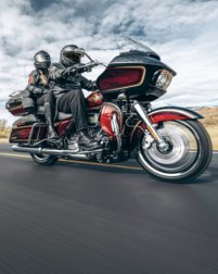 Anniversary CVO Road Glide LTD / Kurvenoptimiertes Surplus zur Fahrsicherheit