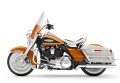 Electra Glide Highway King Modell 2023 in Hi-Fi Orange / Birch White