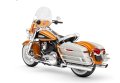 Electra Glide Highway King Modell 2023 in Hi-Fi Orange / Birch White