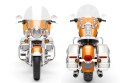 Electra Glide Highway King Modell 2023 in Hi-Fi Orange / Birch White