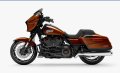 CVO Street Glide Modell 2023 in Whiskey Neat / Raven Metallic