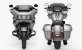 CVO Road Glide Modell 2023 in Dark Platinum with Pinstripes