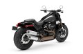 Fat Bob Modell 2023 in Vivid Black