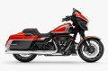 CVO Street Glide Modell 2024 in Legendary Orange, Chrome Finish