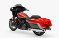 CVO Street Glide Modell 2024 in Legendary Orange, Chrome Finish