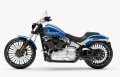 Softail Breakout Modell 2024 in Blue Burst