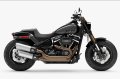 Fat Bob Modell 2024 in Vivid Black