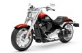 Fat Boy Modell 2025 in Whiskey Fire / Vivid Black