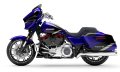CVO Street Glide Modell 2025 in Blue Streak (Aufpreis für die exklusive, von Hand aufgetragene Gunslinger-Lackierung)