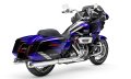 CVO Road Glide Modell 2025 in Blue Streak (Aufpreis für die exklusive, von Hand aufgetragene Gunslinger-Lackierung)
