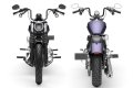 Street Bob Modell 2025 in Purple Abyss Denim