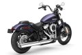 Street Bob Modell 2025 in Purple Abyss Denim