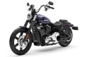 Street Bob Modell 2025 in Purple Abyss Denim