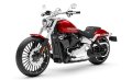 Softail Breakout Modell 2025 in Brilliant Red