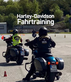 Fahrtraining speziell für Harley-Biker
