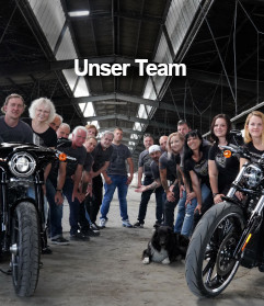 Das Motorrad-Matthies-Team.
