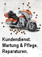 Kundendienst, Wartung, Reparaturen und Werkstatt-Service bei Motorrad-Matthies / Harley-Davidson Tuttlingen