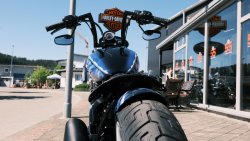 Used Custom Street Bob „Ocean Eyes“